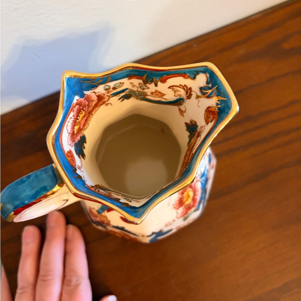 Masons Ironstone Java Jug Pitcher Made In England - Picture 4 of 5